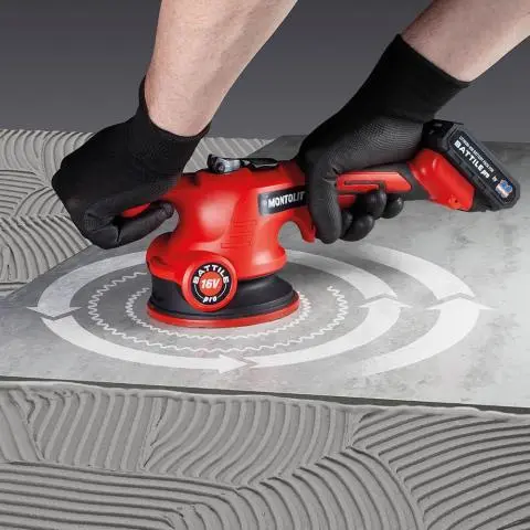 Vibrating suction cup for tiles 2025