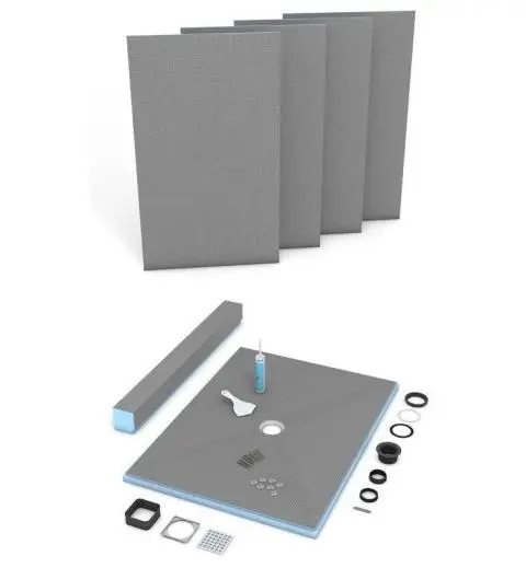 Fundo Primo 36 in. x 60 in. Shower Kit Fundo Primo 36 in. x 60 in. Shower Kit