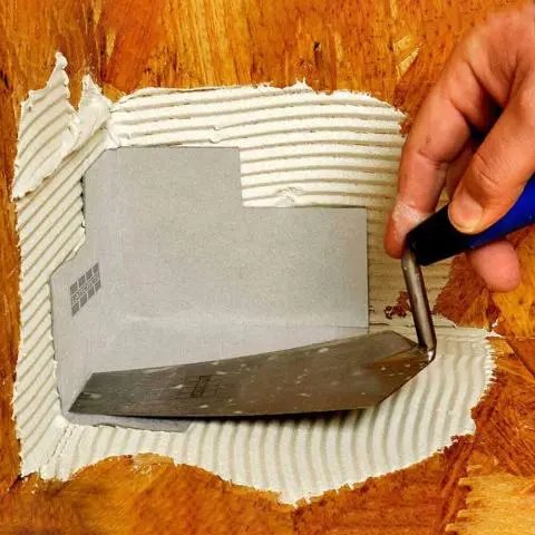 Hydro Ban Preformed Membrane Inside Corner Hydro Ban Preformed Membrane Inside Corner