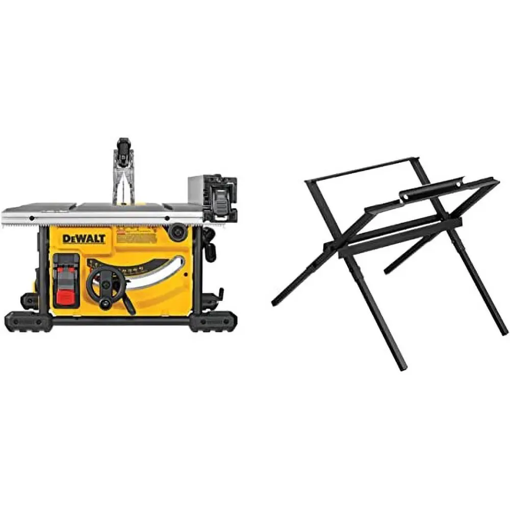 Dewalt DWE7485WS Compact Jobsite Table Saw 8-1/4" w/ Stand