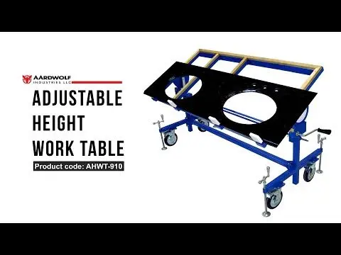 Aardwolf Adjustable Height Work Table Aardwolf Adjustable Height Work Table