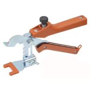 Raimondi Heavy Duty Tile Leveling Clips - 1/8" Joint, For 1/8" To 1/2" Thick Tile, Bag Of 500 (Red)