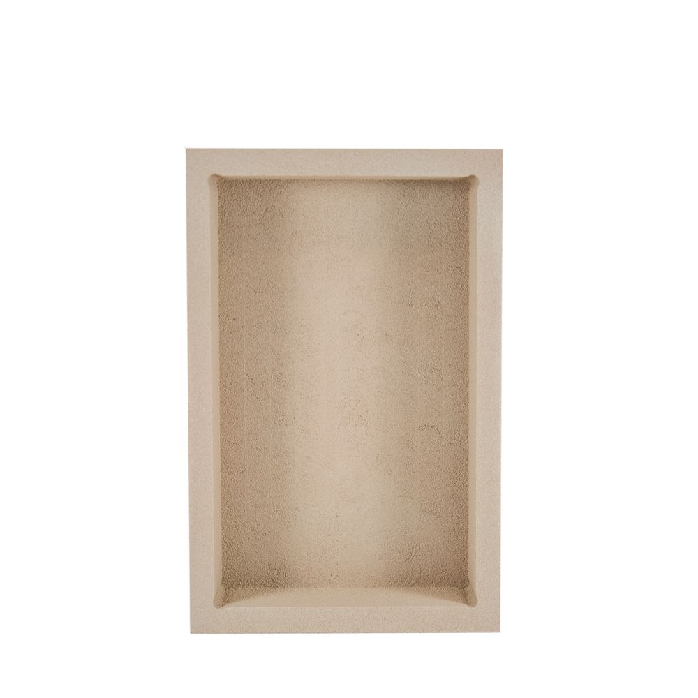 Preformed Waterproof Corner Shower Shelf 14 x 14 x 2 Ready to Tile Made in USA 
