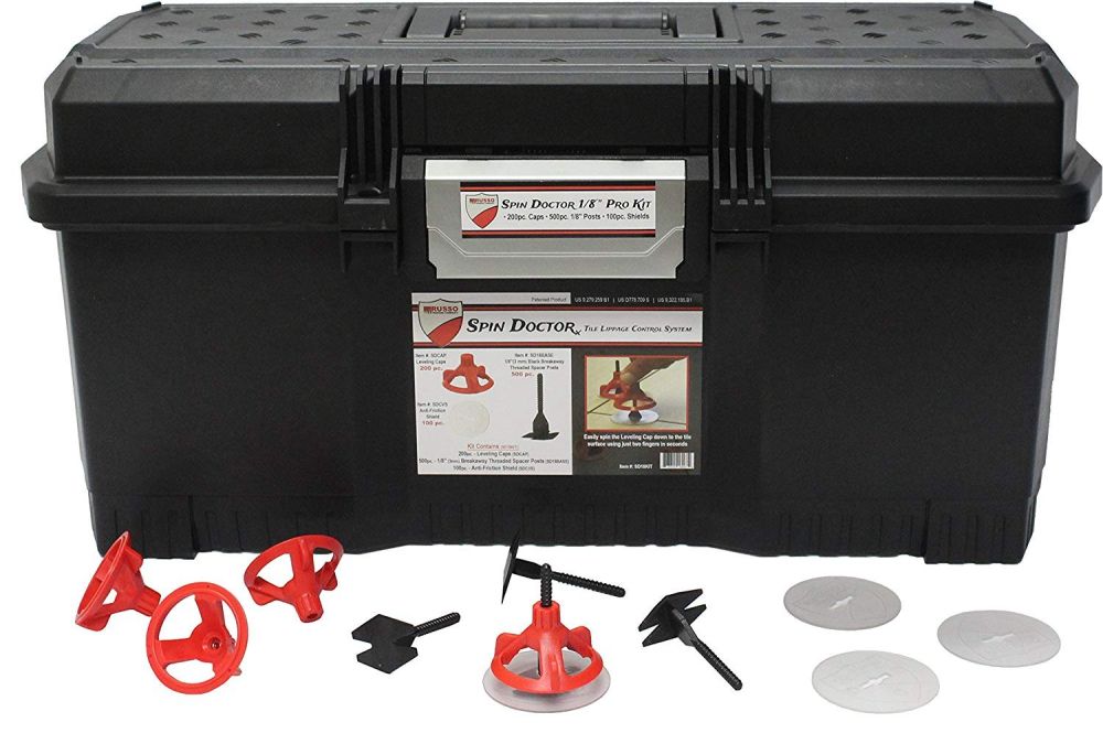 Red Spin Doctor Tile Leveling System CAP 100 pc box 