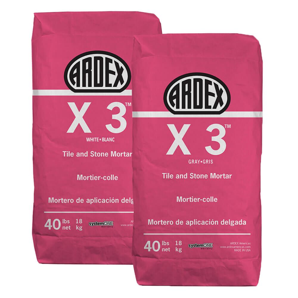 Ardex X 3 Tile and Stone Mortar 40 lb bag