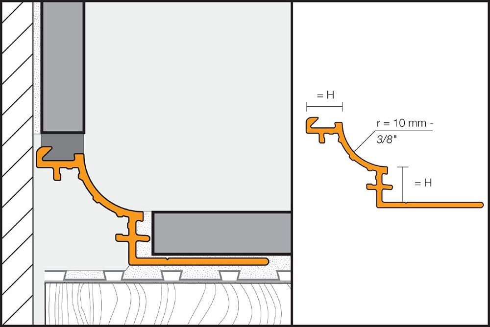 Schluter DILEX AHK Inside Corners