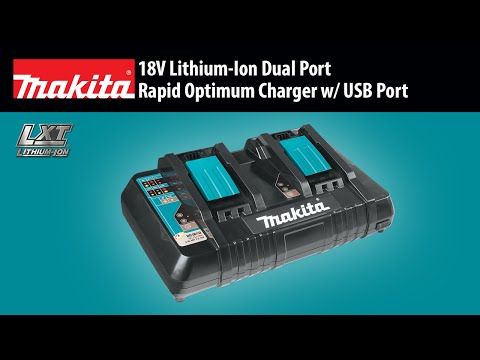 Makita dc18rd hotsell twin 18v charger