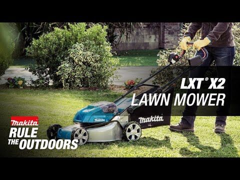 Makita lawn best sale mower brushless