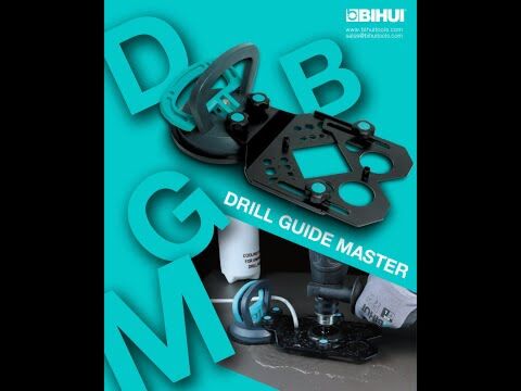 Bihui DBGM Metal Hole Drill Guide with Plastic Suction Cup
