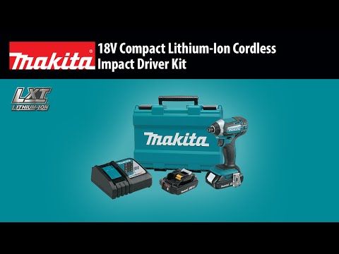 Makita XT263M 18V LXT Lithium Ion Cordless 2 Pc. Combo Kit 4.0Ah