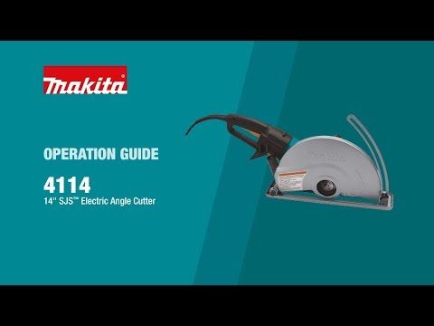 Makita 14 inch 2025 concrete saw