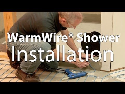 SunTouch ShowerMat 10sqft. 120v Shower Floor Heating Mat