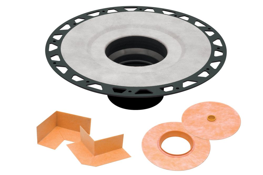 Schluter Systems Kerdi Flange Kits 2" or 3" Drain Outlets 