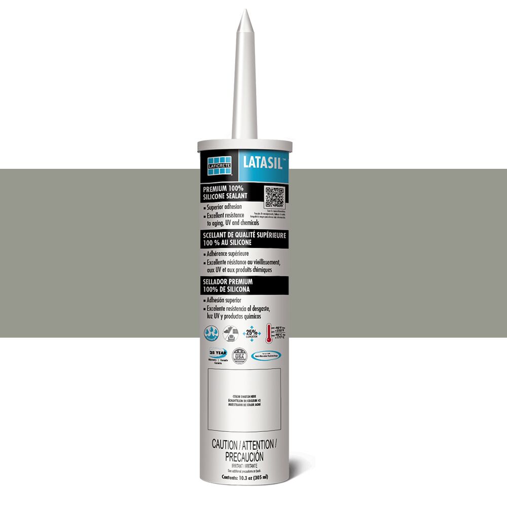 24 Natural Gray Latasil Silicone Sealant 24 Natural Gray Latasil Silicone Sealant