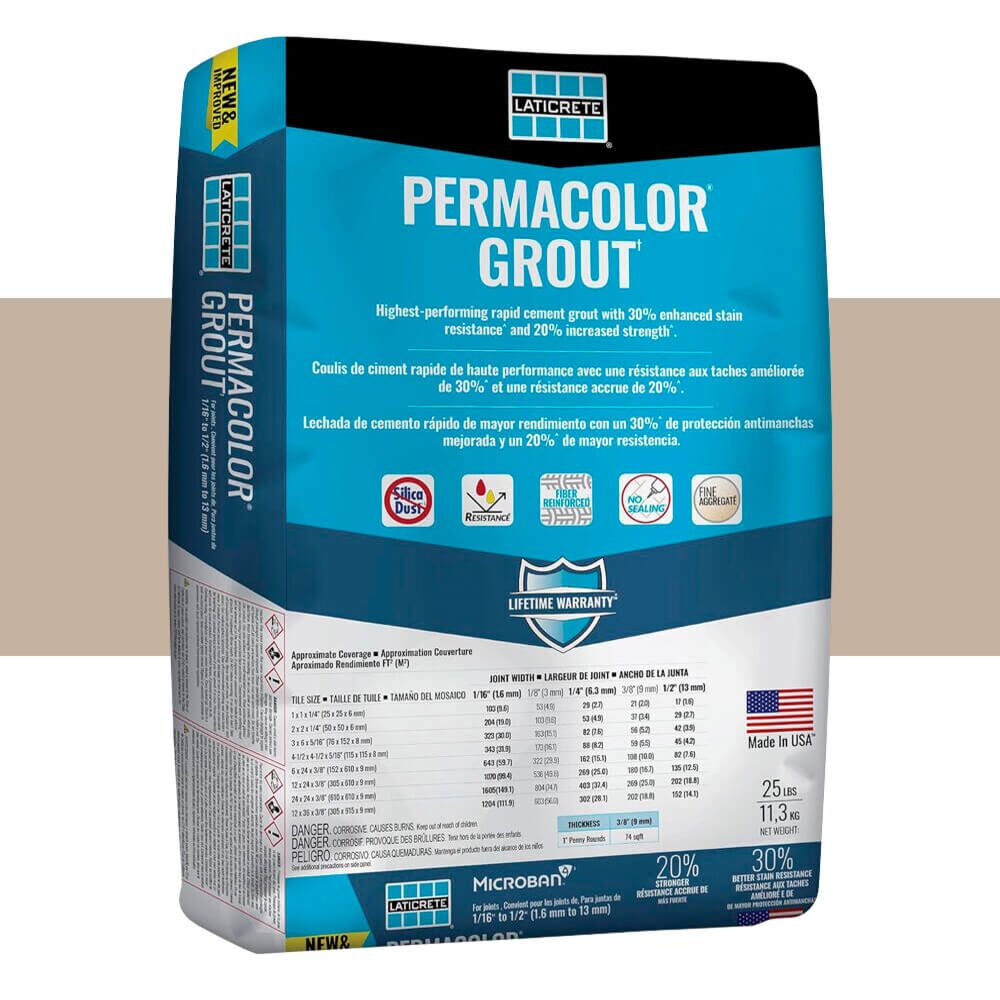 39 Mushroom Permacolor Grout (8 lbs) 39 Mushroom Permacolor Grout (8 lbs)