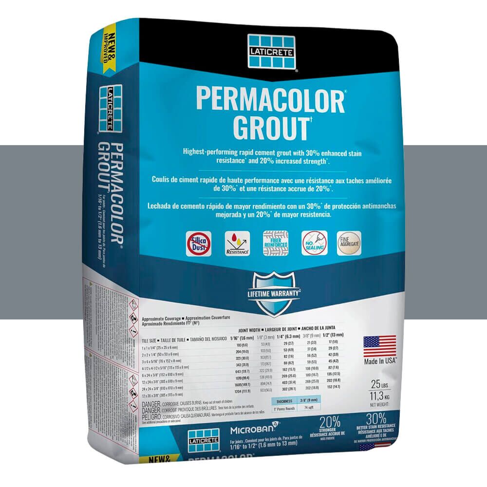 91 Slate Gray Permacolor Grout (8 lbs)