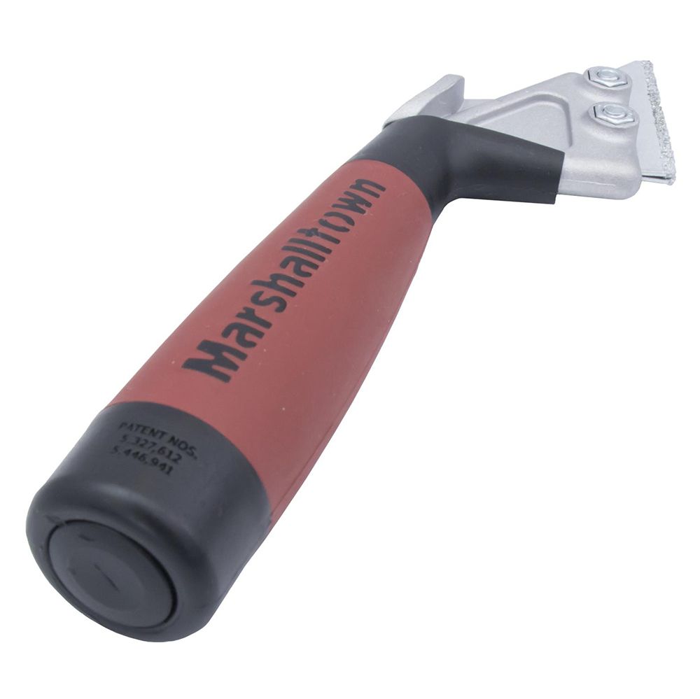 MARSHALLTOWN Masonry Hawk, 14Inch Composite Blade, Straight DuraSoft  Handle, Made In the USA, Perfect addition to any drywall tools, 