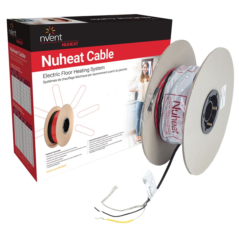 Nuheat Cable System for In-Floor Heating 120V