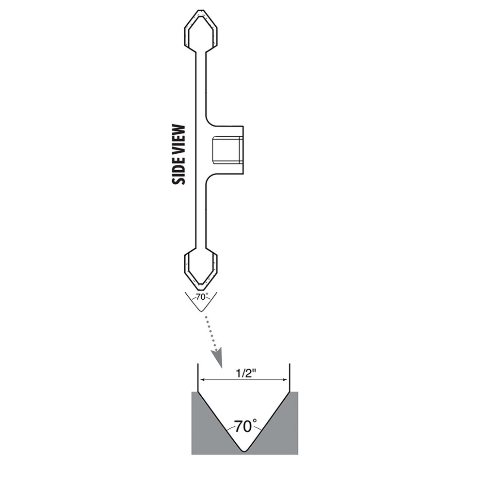 Pearl Abrasive P4 Crack-Chaser Blade