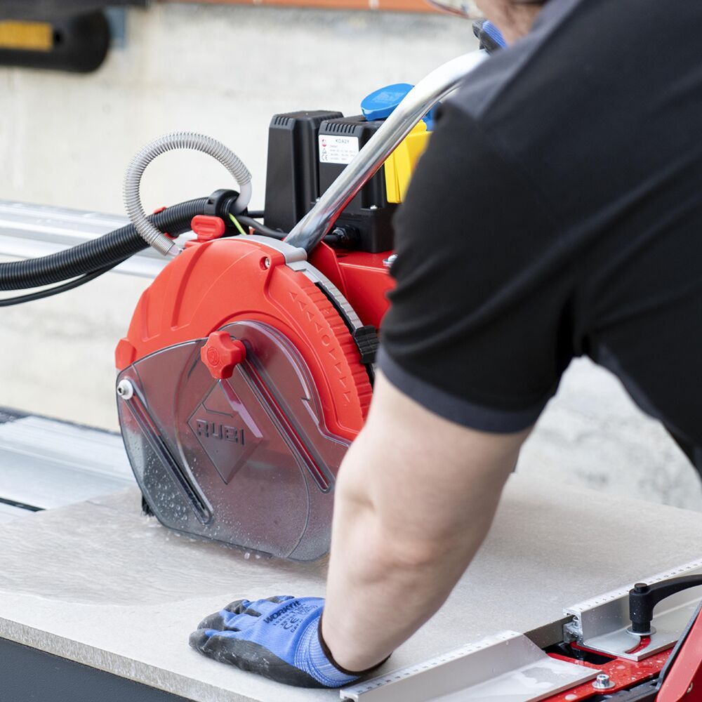Rubi Tools DC 250 1200 Python Wet Tile Saw 56914