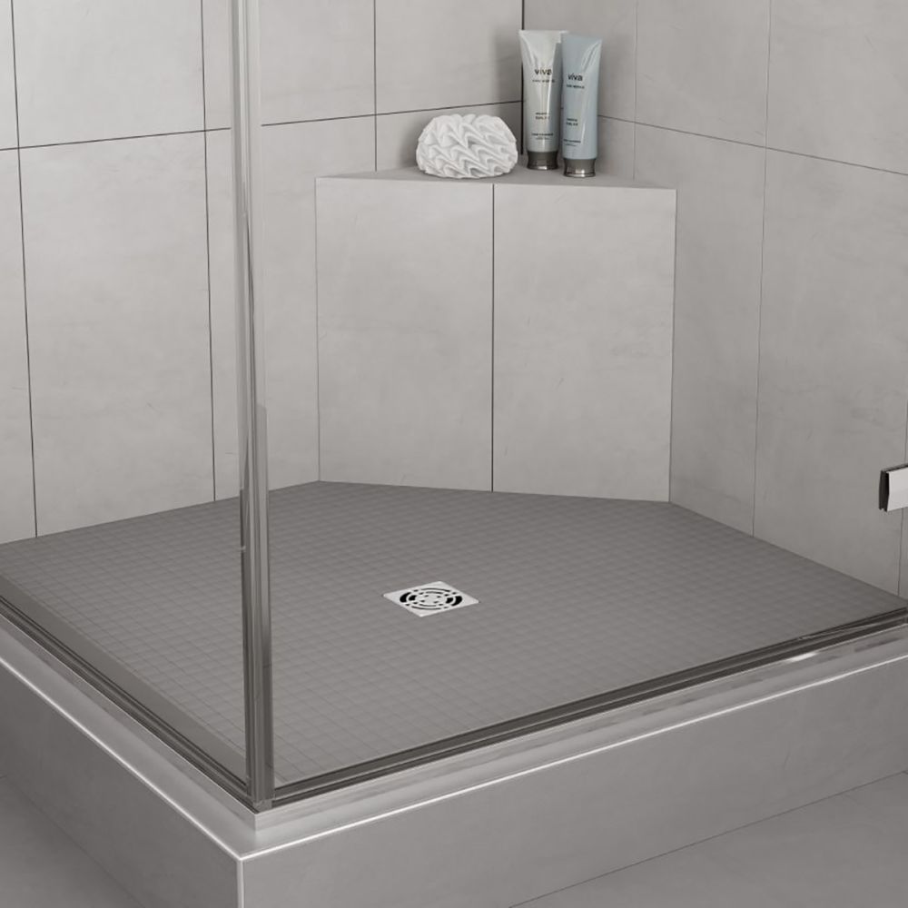 Corner shower seat 2025 tile
