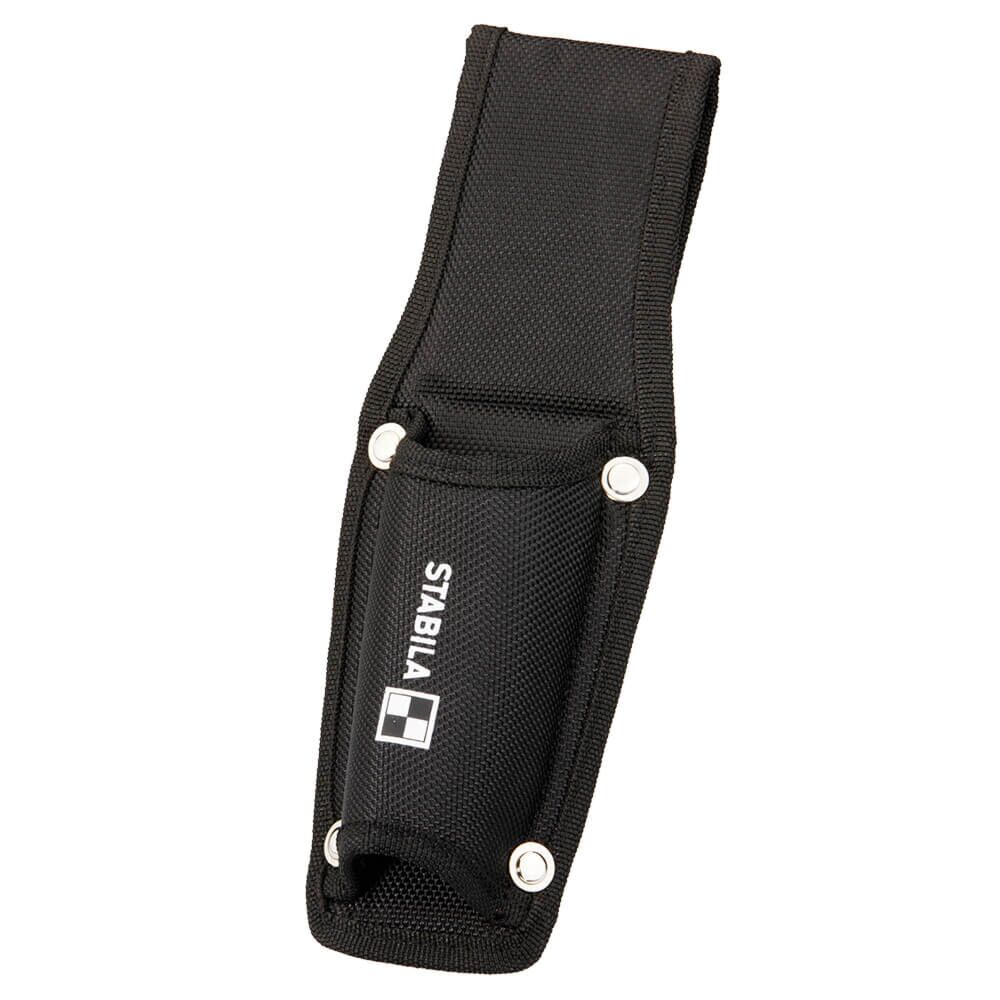 STABILA 30003 Black Holster For Die-Cast Torpedo Levels – Fits 81S, 81SM, 81SMW45, 81SMW360, Up To 2" Belt