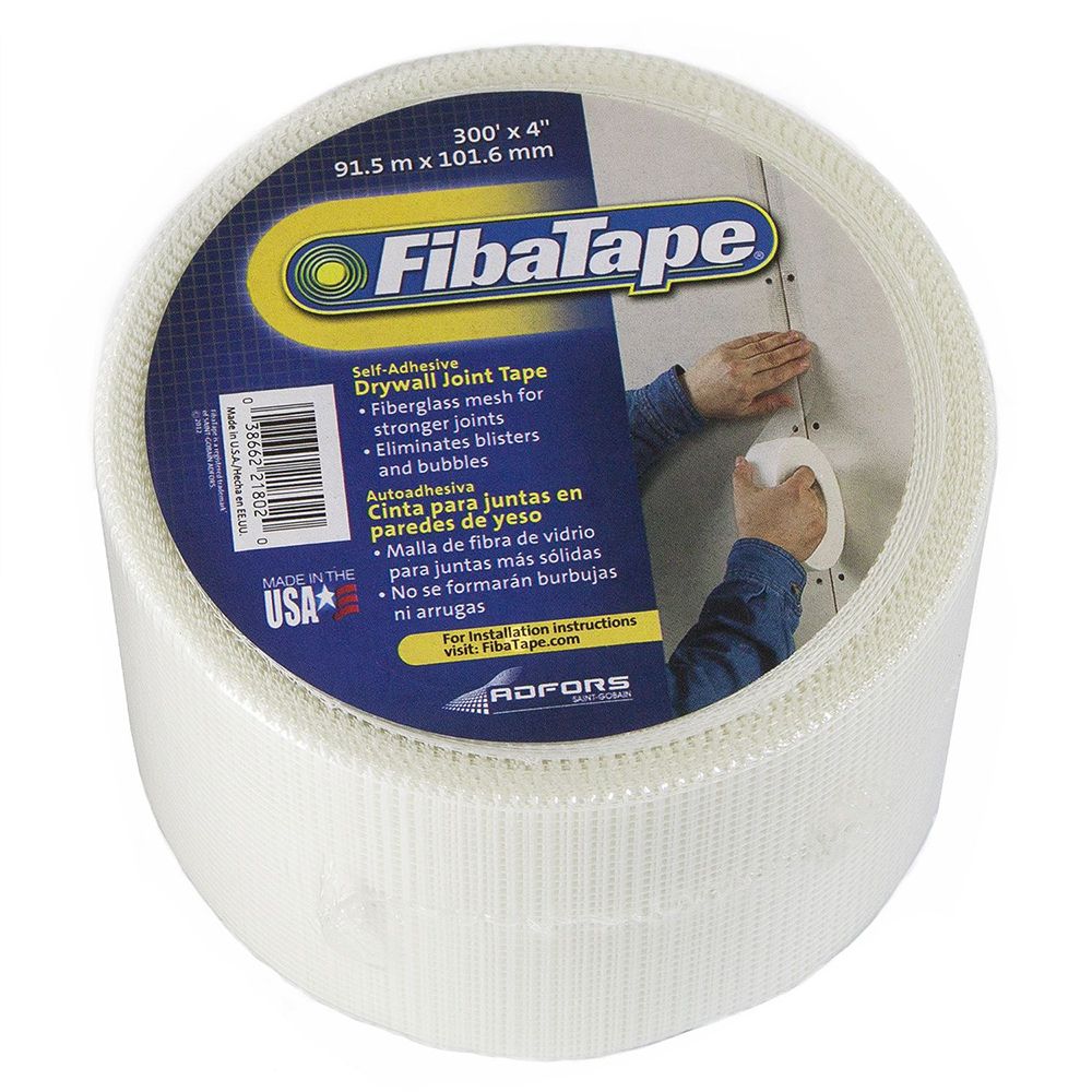 FibaTape - Self-Adhesive Drywall Joint Tape