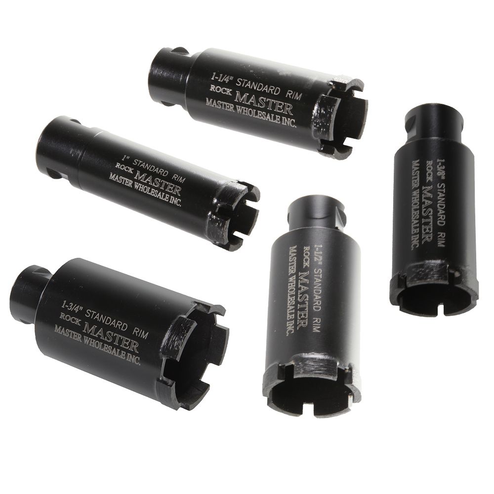 Diamond tip drill deals bit for rocks