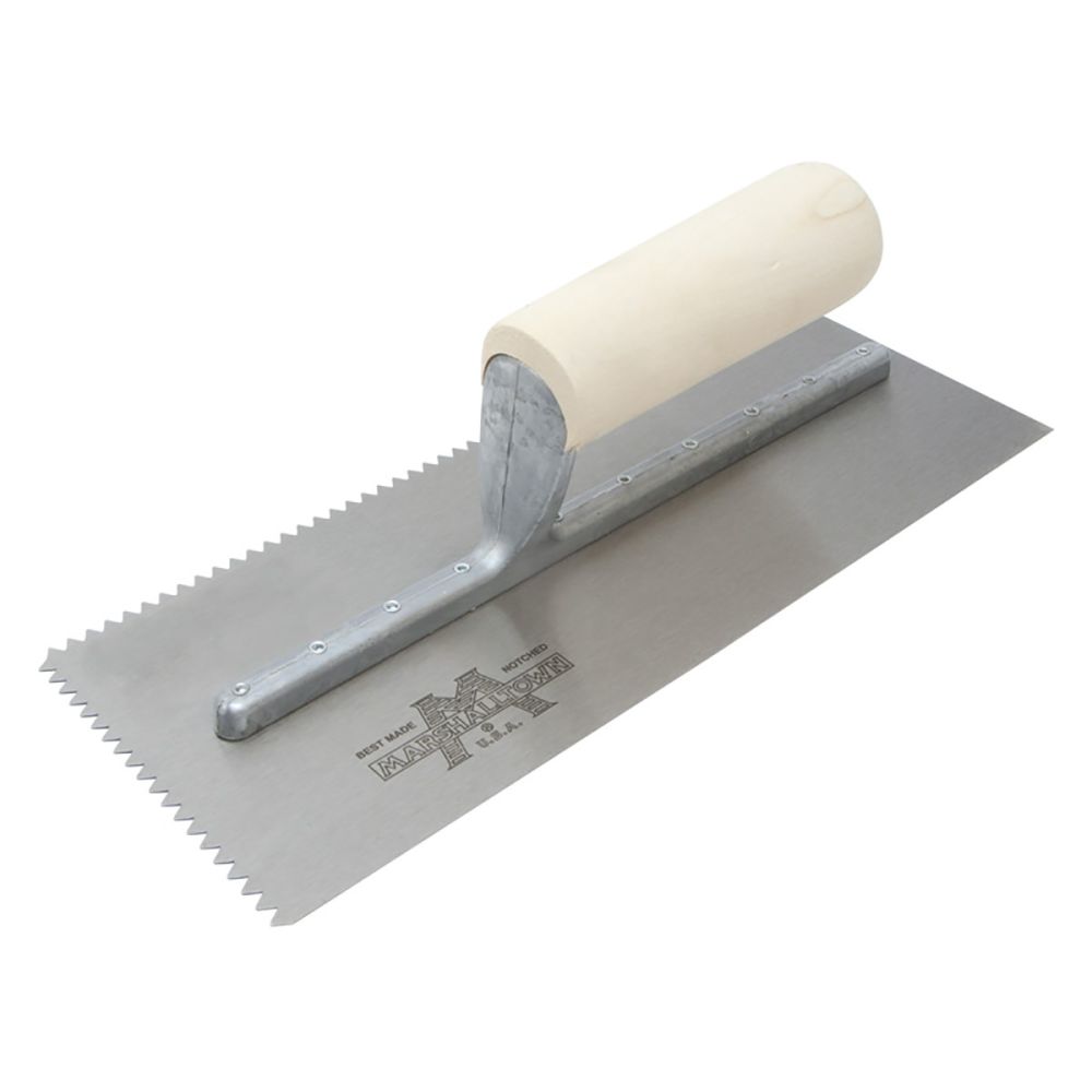 Heavy Duty 4" Cove Trowel w/ 1" Radius # 47411 