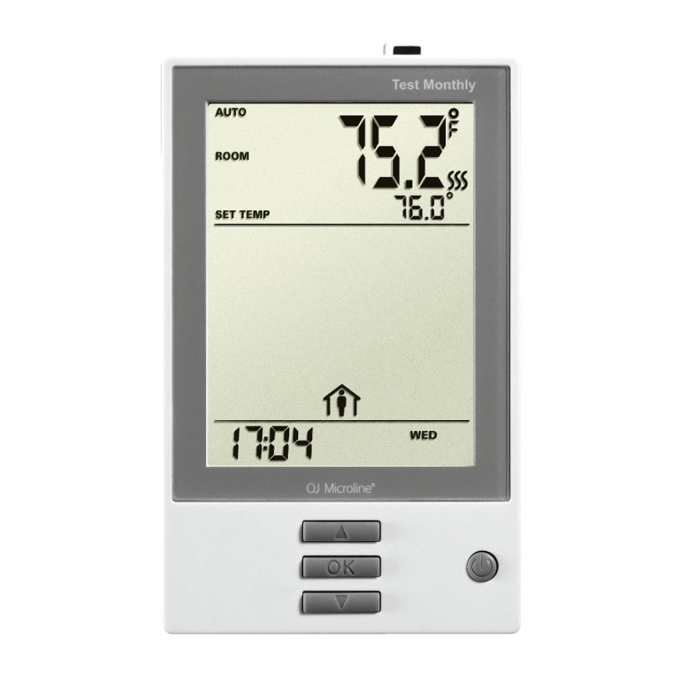 OJ Microline Touch Screen Programmable Thermostat W/ GFCI UDG4-4999 