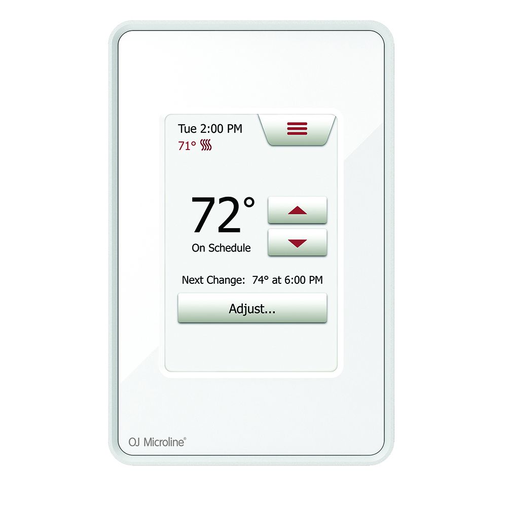 OJ Microline WiFi Touch Programmable Thermostat (UWG4-4999) for