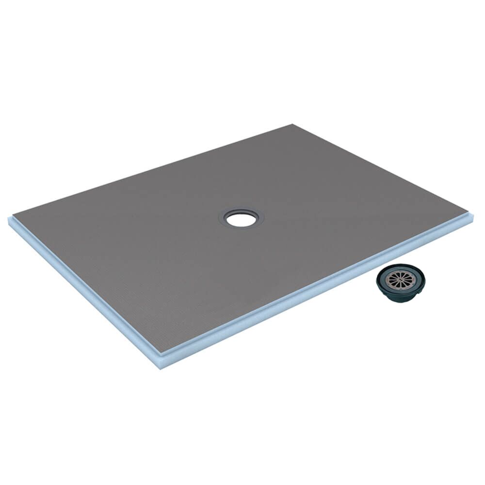 Wedi shop shower pan