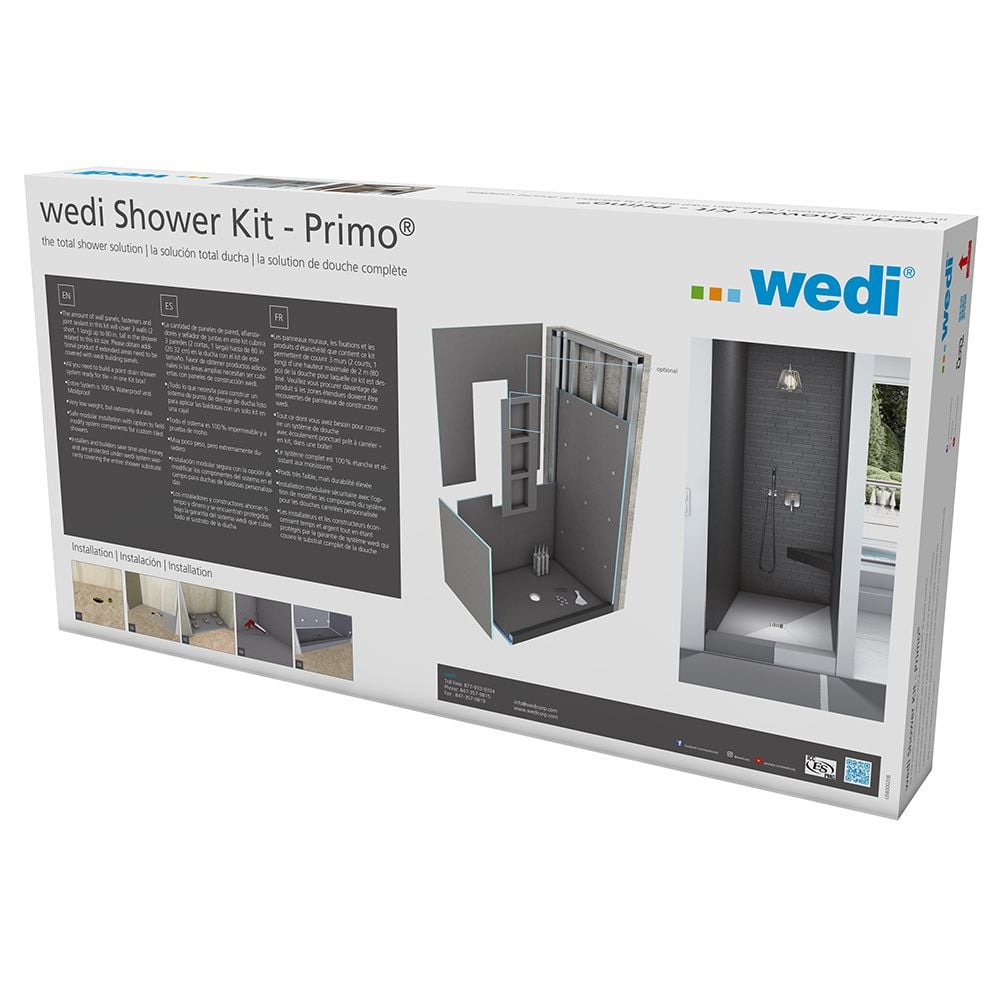 Wedi Fundo Primo Shower Kit