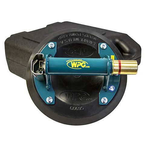 Wood's Powr-Grip N4000 Vacuum Cup - 8" Flat With ABS Handle, Heavy-Duty Manual Suction Lifter
