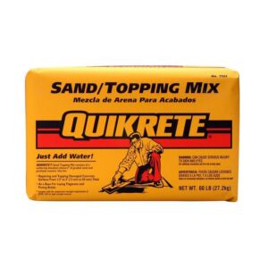 Quikrete Dry Pack Sand Topping Mix - 60 lb Bag