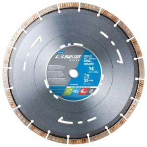 Norton 4x4 Max Cut Multi-Purpose Concrete Diamond Blade