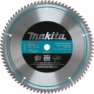 Makita A-93681 10" 80T Micro‑Polished Miter Saw Blade