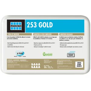 Laticrete 253 Gold Modified Thin-Set Mortar - 50 lb