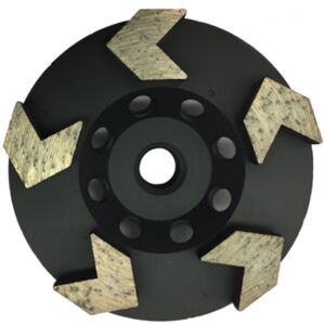 Diteq D81066 Arrowhead Cup Wheel - 4"