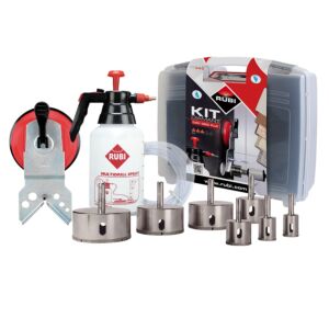 Rubi Tools EASYGRES Plus Wet Diamond Drill Bits Kit - 51919