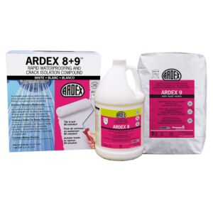 Ardex 8+9 Rapid Waterproofing and Crack Isolation Compound Kit
