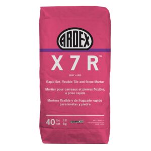 Ardex X 7 R Rapid Set Flexible Modified Tile and Stone Mortar