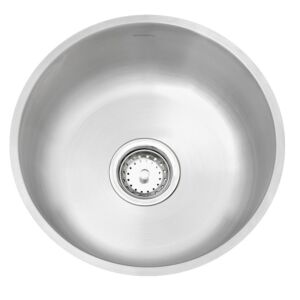 Amerisink Builder AS107 Undermount Stainless Steel Sink 17.64" Diameter x 7"