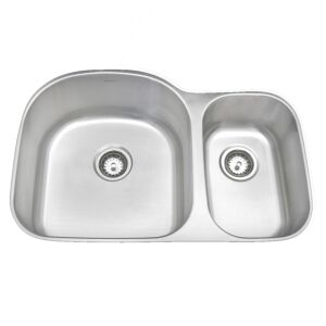 Amerisink Economy AS117 Undermount Stainless Steel Sink  31.3" x 20.5" x 9"/7"