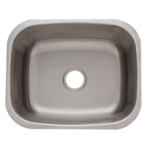 Amerisink Builder AS121 Undermount Stainless Steel Sink 22" x 18.1" x 9.45"