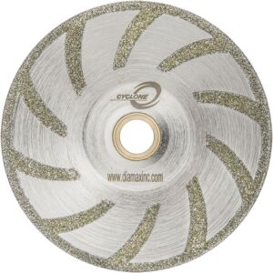 Diamax Cyclone Electroplated Marble Contour Blade - 5"
