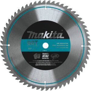 Makita A-93675 10" 60T Micro‑Polished Miter Saw Blade