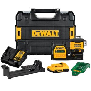 Dewalt DCLE34030G 20V Max 3 x 360 Green Laser