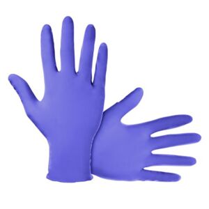 SAS Safety Derma-Med Powder-Free Nitrile Exam Grade Gloves - Box of 100