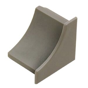 Schluter DILEX-HKW PVC Tile Trim - End Cap - Grey (G)
